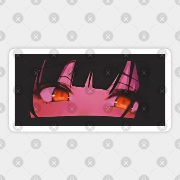 Yumeko Jabami eyes Sticker by kyokyyosei